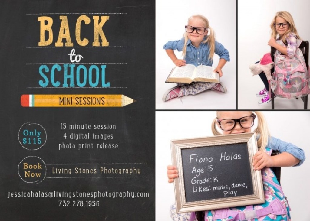 Back to School Mini Sessions Back to School Mini Sessions